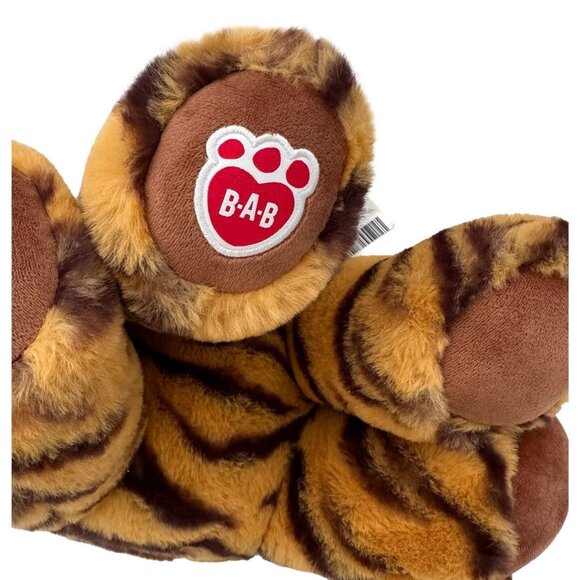 BAB Build-A-Bear Plush Tiger Cub Orange Black Tag - Picture 7 of 10